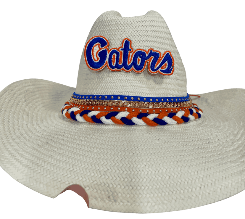 Gators Custom Straw Hat