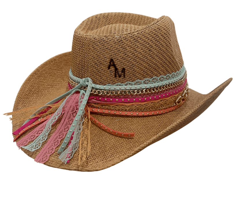 Monogram Straw Hat